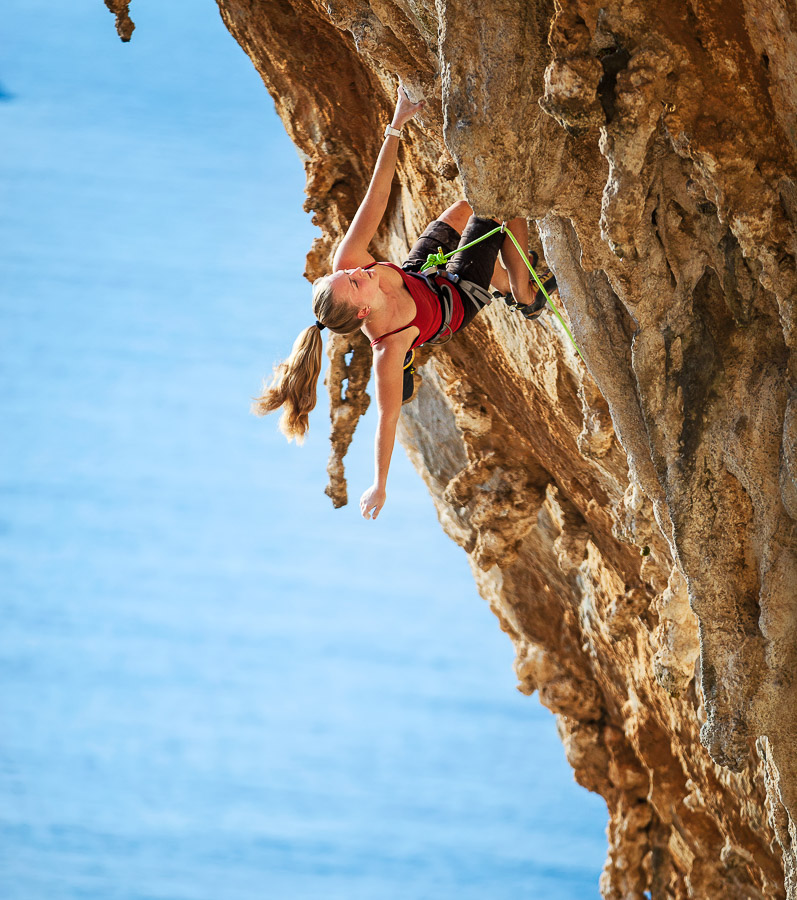 Kalymnos tufa climbing course - Sergi Medina